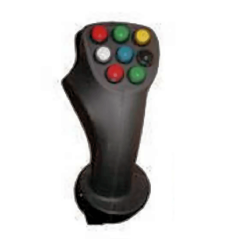 Ergonomic control handles: 2 large buttons Trale - 1