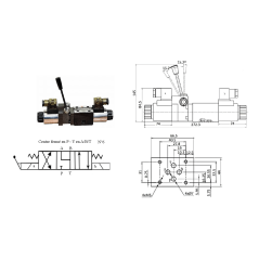 12-VDC-Magnetventil NG6 mit Hebel Mitte Y in ABP - Bauernhof auf P Trale - 3