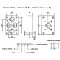 Embase pour 1 electro NG6 - EMBASE NG6 - SORTIE EN DESSOUS 3/8