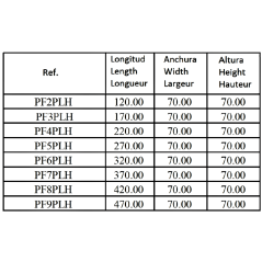 Subbase for 6 electro NG6 - 3/8 - Parallel - Without limiter PF6PLH €292.80