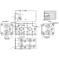 Embase pour 2 electro NG6 - 3/8 - Parallèle - Sans limiteur