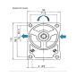 Pompe hydraulique FIAT - GAUCHE - 19 CC