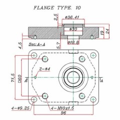 FIAT hydraulic pump - LEFT - 19 CC FIAT510625362 €134.63