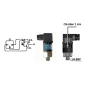 Pressostats Monocontacts - N.O et NF - Réglables - Pression maxi 25 Bar - Plage : 1 à 10 bar.