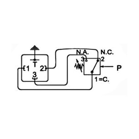 PRESOSTATO K5 - 200 B - REGULABLE 2 a 40 Bares