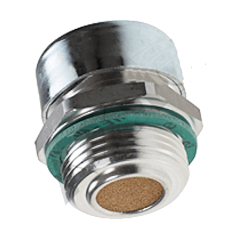 Steel breather cap - with 40µ filter - 1/4 BSP TSF1G €3.92