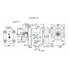 Hydraulic pump LAMBORGHINI - Relevage - Right - 8 CC - Cone 1:5 LAMBORGHINI1000 168,29 €