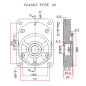 Pompe auxiliaire BOBARD M75 - DROITE - 16.0 CC - BRIDE BOSCH