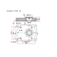 Hydraulic pump CASE IH - FIAT - DROITE - 19 CC