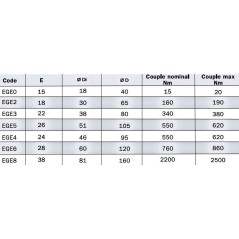 DN 18 X 40 - EP: 15 - 6 BRANCHES - 87 Sh EGE0 6.61 €