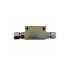 Double pilot operated T check valve - DN 12 L - R 1:4 - 20 L/MN - 300 B - L 126 Trale - 3