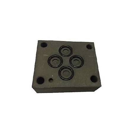 Total closure plate for Cetop 3 subbase - NG6 - Parallel Trale - 1