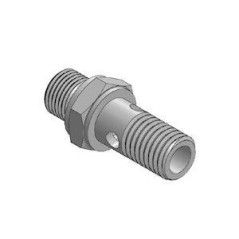 Equal extension screw - 1/4 BSP - for 1/4 BSP banjo fitting - 1