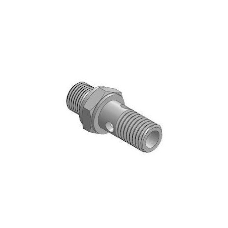 Equal extension screw - 1/4 BSP - for 1/4 BSP banjo fitting - 1