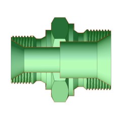 MBSPCT 1/2 x MBSPCT 1" - cono a 60°.