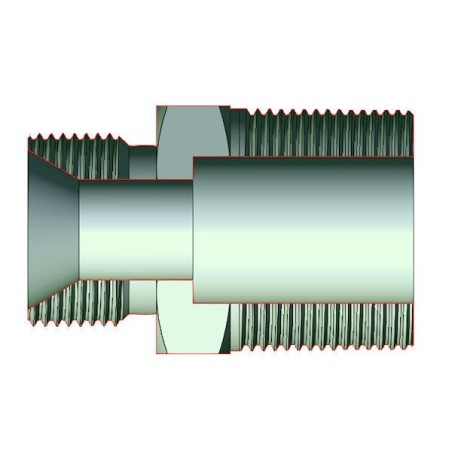 Adaptador macho - MBSPCT 1/2 - macho cónico MC 3/4