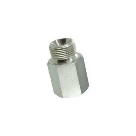 Extension piece 34 mm M-F - MBSPCT 1/4 cone 60° x FG 1/4 BSP - 1