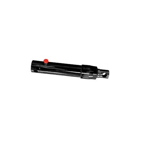 Reinforced single-acting hydraulic cylinder - stem Ø 55 - with Ø 25.25 mounting - 3/8 BSP outlet CICROSA - 1