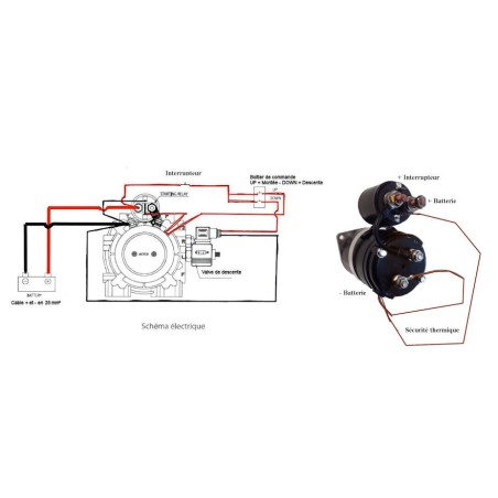 Motorrelais 12 VDC - 150 A