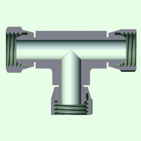 Tes F-F-F - 1/4 FBSP - cono de 60°.