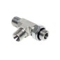 Tés Male renversé orientable - 3/8 MBSP - Cône 60°.