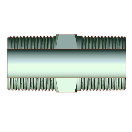 Male conical gas nipple MC 1/4 - MC 1/4