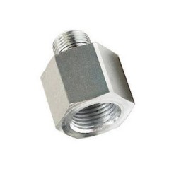 Unequal extension 38 mm M-F - MBSPCT 1/4 cone 60° x FG 1/2 BSP - 1