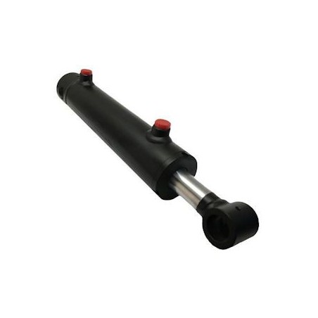 Double-acting hydraulic cylinder 30x60 - with Ø 25 mounting - 3/8 BSP outlet - 703 CICROSA - 2