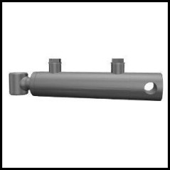 Double-acting hydraulic cylinder 30x60 - with Ø 25 mounting - 3/8 BSP outlet - 703 CICROSA - 3