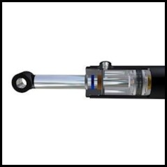 Double acting hydraulic cylinder 16x25 - with Ø 12 mounting - 1/4 BSP outlet G.E.A - 4