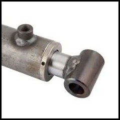 Double-acting hydraulic cylinder 30x60 - with Ø 25 mounting - 3/8 BSP outlet - 703 CICROSA - 6