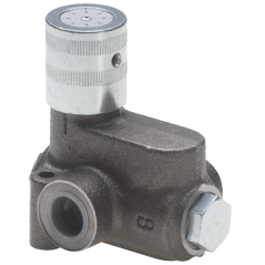 Regulador de caudal compensado - Tipo RF 90 L - 3/4 BSP - 3/4 BSP