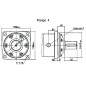 Moteur arbre 50 MM VNKV1000 4ADS - OMV1000