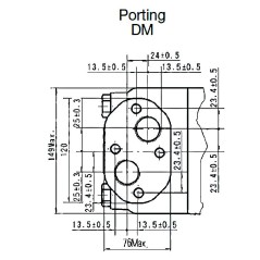 Moteur arbre 50 MM VNKV1000 4ADS - OMV1000  - 4