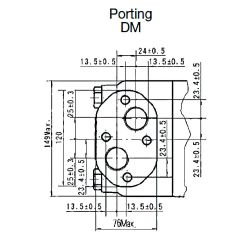 Moteur arbre 50MM VNKV315 4ADS - OMV315