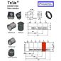 Reservoir H hydraulique métal - 4 L - pour mini centrale