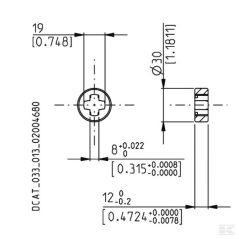 Accouplement Oldham 95/B17 gr2.