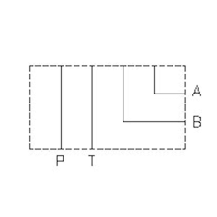 NG10 Einfachgrundplatte - A- und B-Ausgang seitlich - P- und T-Ausgang hinten - 1/2 BSP ES5A12PL 199,96 €