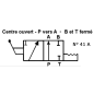 Distributeur a levier avec crantage - NG 6 - 3-2 CENTRE P vers A - B et T FERME - N 41A