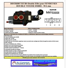 distributore splitter - DM 80 DOPPIA VELOCITÀ - 80 L/MN - 3