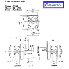 Pumpe 2.7 CC - GR1 - Gerade BTD127D03 108,33 €