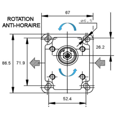 2.7 CC pump - GR1 - Left