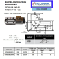 electrodistributeur 24 VCC monostable - NG6 - 4/2 CENTRE OUVERT - en H - N3B.