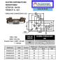 electrodistributeur 220 VAC monostable - NG6 - 4/3 - Y en A/B/T et P FERME - N6.