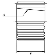 Coupling sleeve 15 teeth external 1:5 - GR2 MO2015B € 64.11