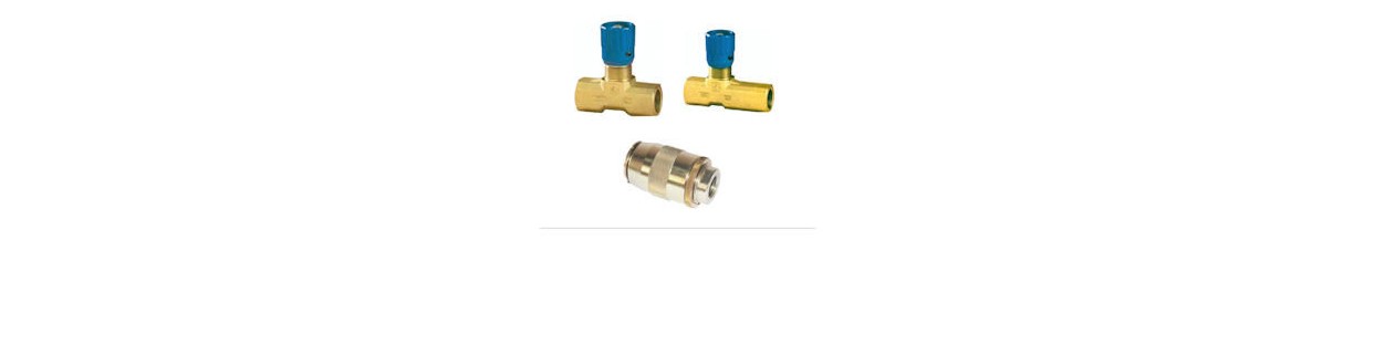 Regulador de caudal hidráulico de 2 vías - Au Comptoir Hydraulique