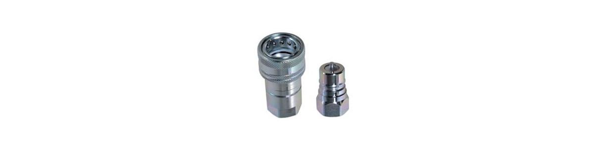 ISO A hydraulic coupler - Au Comptoir Hydraulique