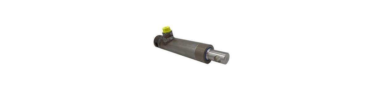 Single acting hydraulic cylinder with mounting - Comptoir Hydraulique