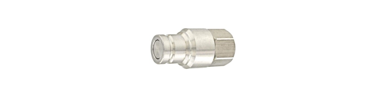 Acoplador hidráulico macho de cara plana - Au Comptoir Hydraulique