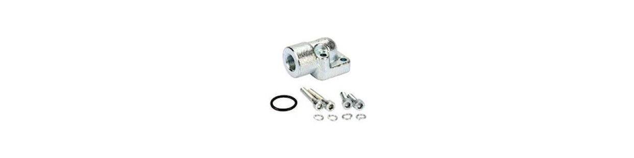 Flangia in acciaio a 4 fori 90° tipo G - Au Comptoir Hydraulique